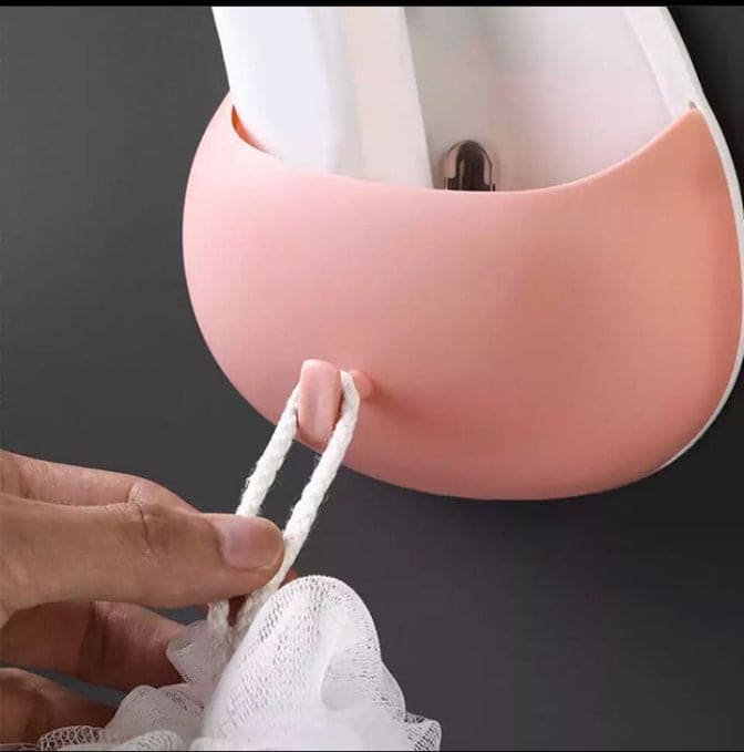 Rabbit Shape Wall Mounted Storage Box, Bathroom Toothbrush Toothpaste Holder, Self Adhesive Drain Rack With Hook Rabbit Shape Wall Mounted Storage Box, Bathroom Toothbrush Toothpaste Holder, Self Adhesive Drain Rack With Hook